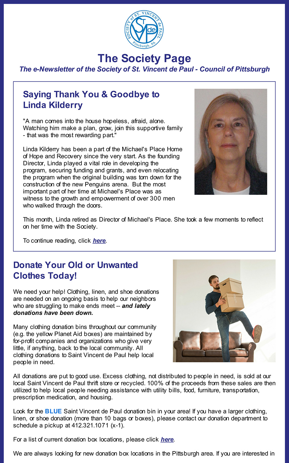 The Society Page – March 2017