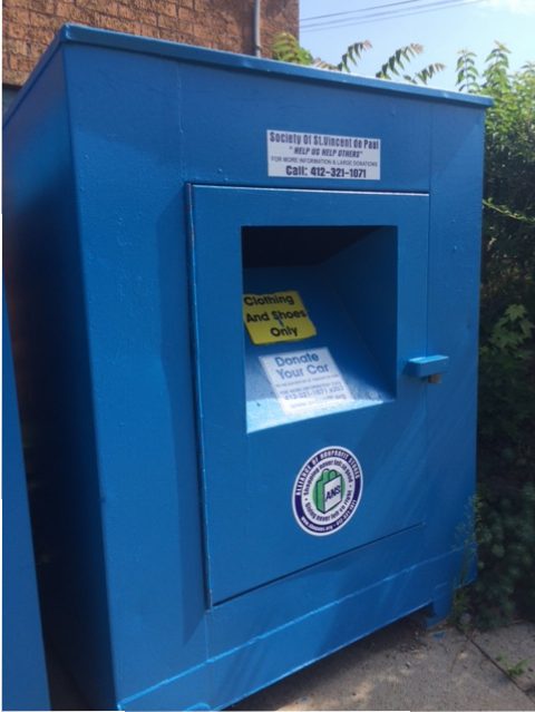 Donation Collection Bins, Clothes Donation Containers