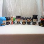 Funk Dorbz Batman – 8 Piece Vinyl Set For Sale + Batman Rubber Duck – Used