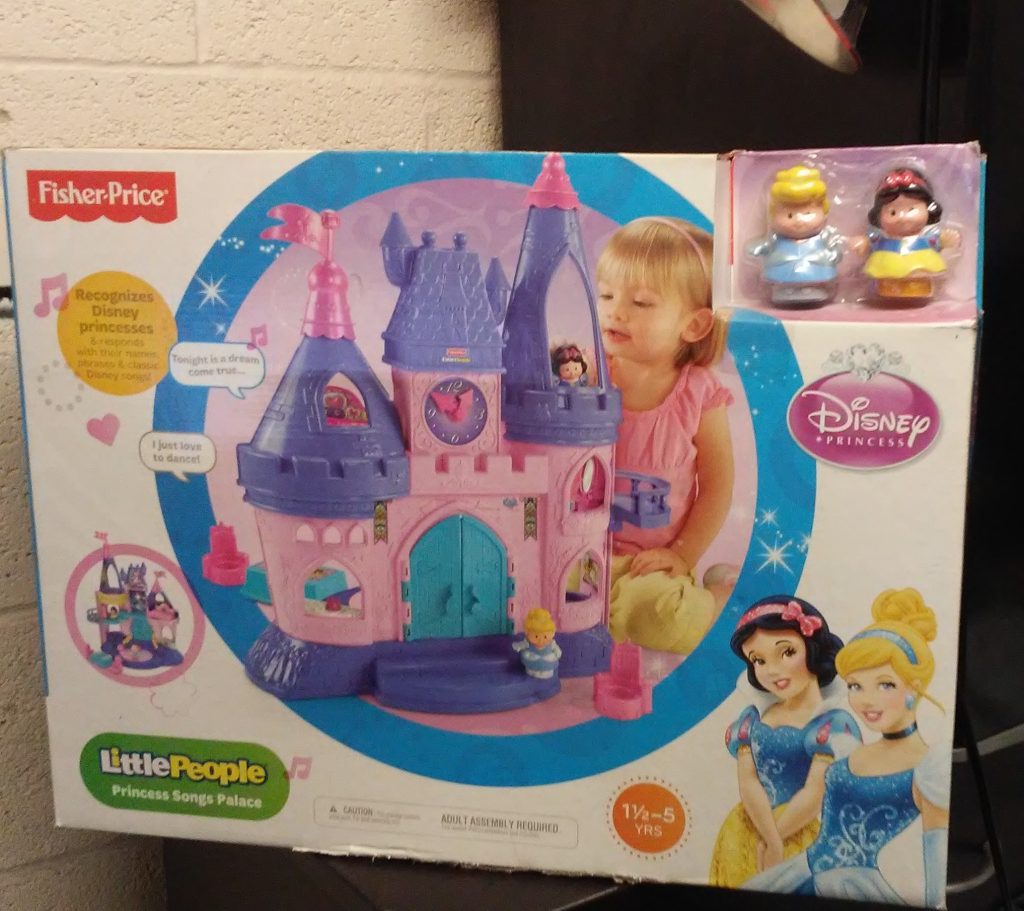 Fisher-Price Little People Disney Princess Songs Palace (2012) For Sale - New/Never Used