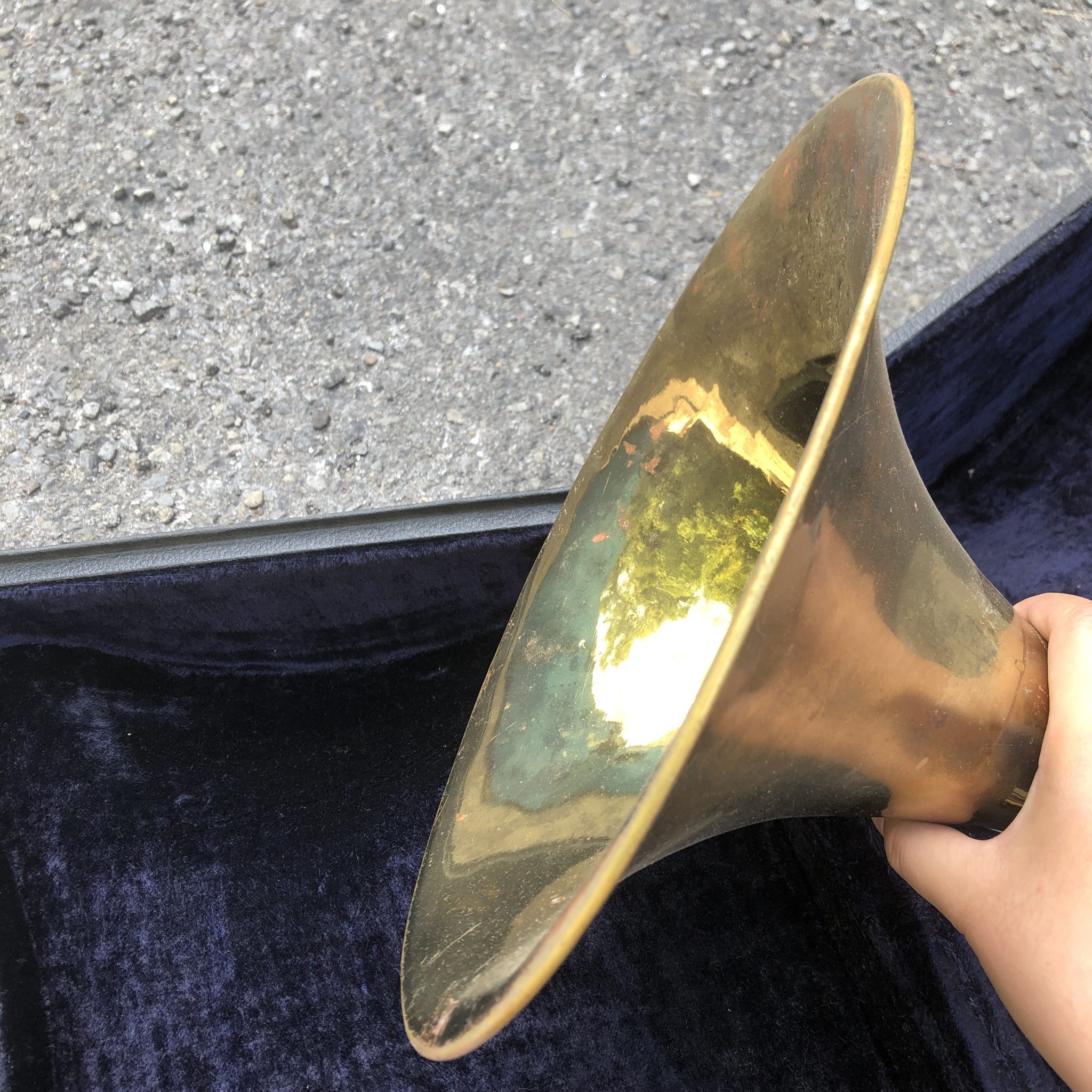 Conn 16E Stan Kenton Style Marching Mellophone Brass Horn with Case