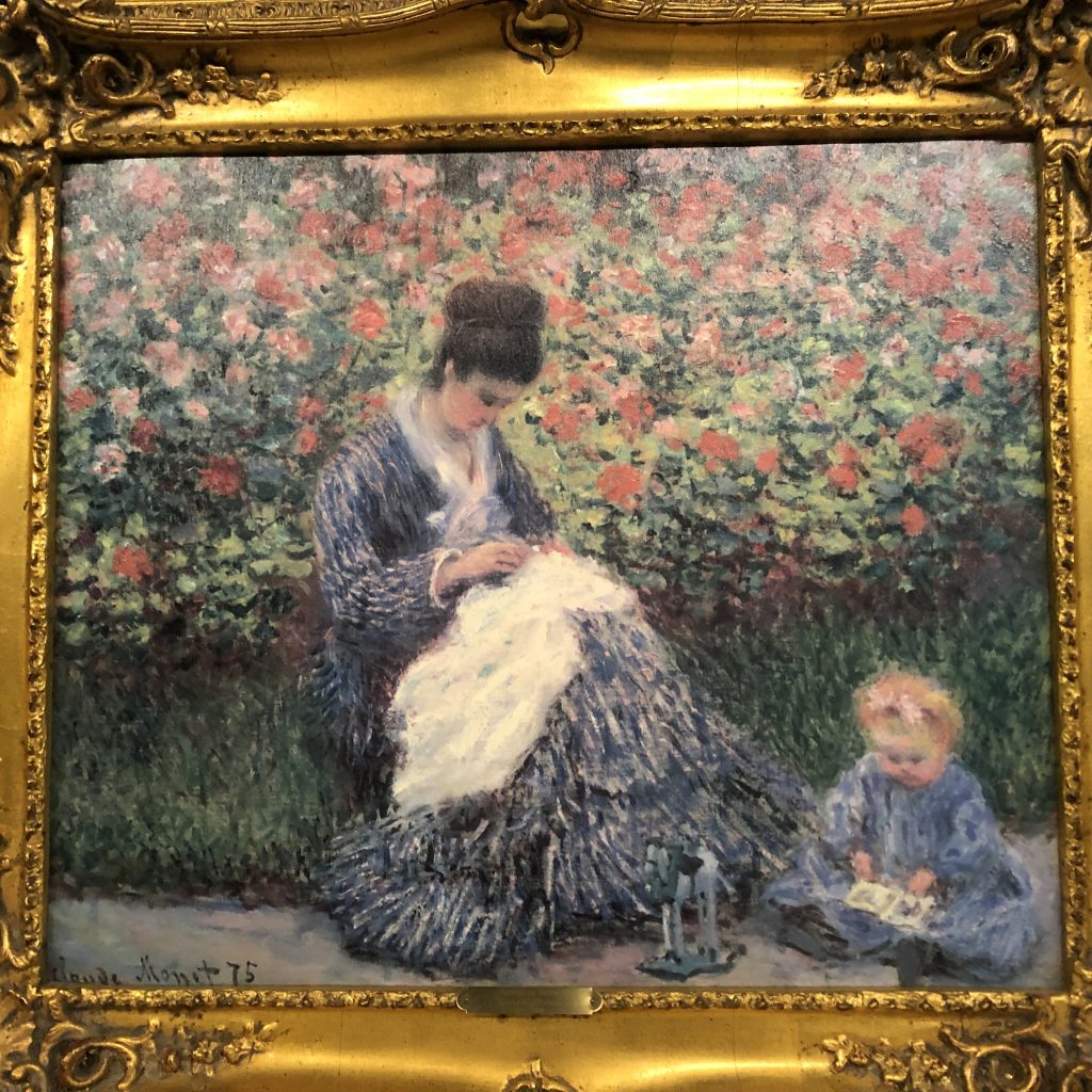 Camille Monet And A Child In The Artist S Garden In Argenteuil Monet   IMG 5392 1024x1024 